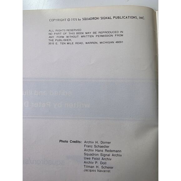 SQUADRON/ SIGNAL "The New Luftwaffle in Action" 1974 Aircraft Book - Picture 4 of 10